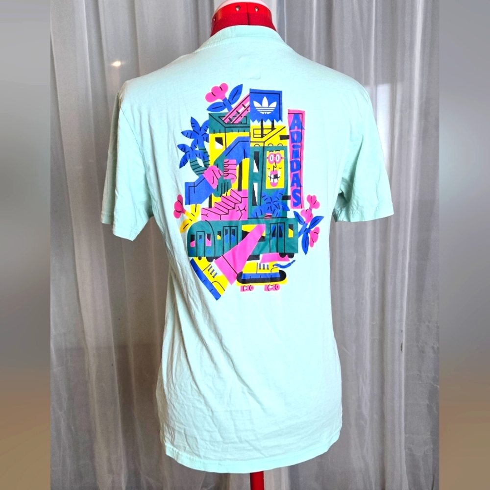 Adidas Skateboarding Tee | Men's Small | Green